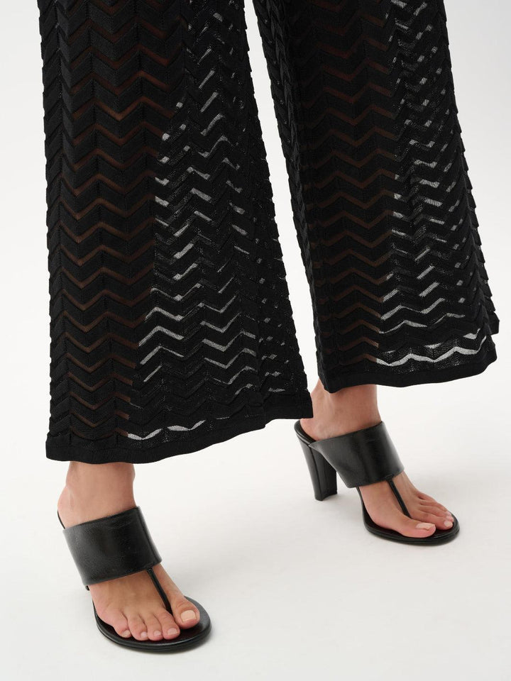 Joseph Ribkoff Wide Leg Pants In Black 262933-Nicola Ross