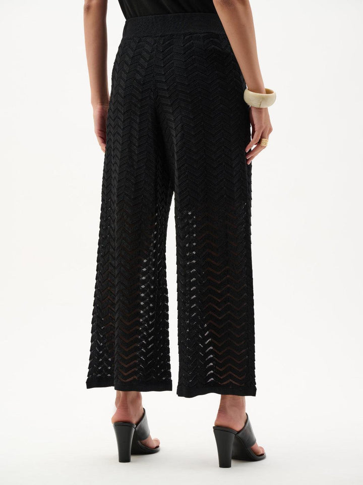 Joseph Ribkoff Wide Leg Pants In Black 262933-Nicola Ross