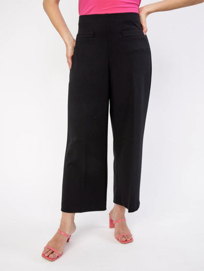 Joseph Ribkoff - Wide Leg Pants in Black 233098-Nicola Ross