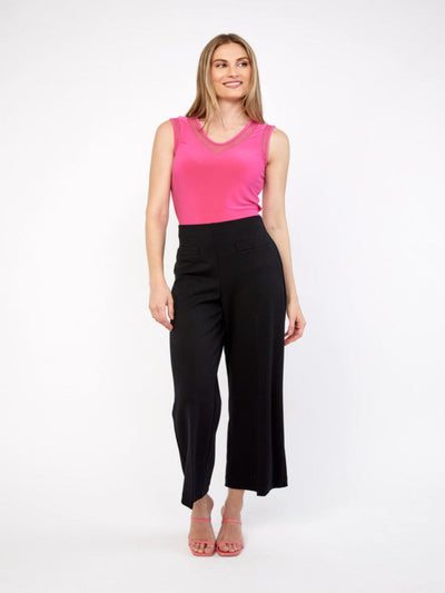 Joseph Ribkoff - Wide Leg Pants in Black 233098-Nicola Ross