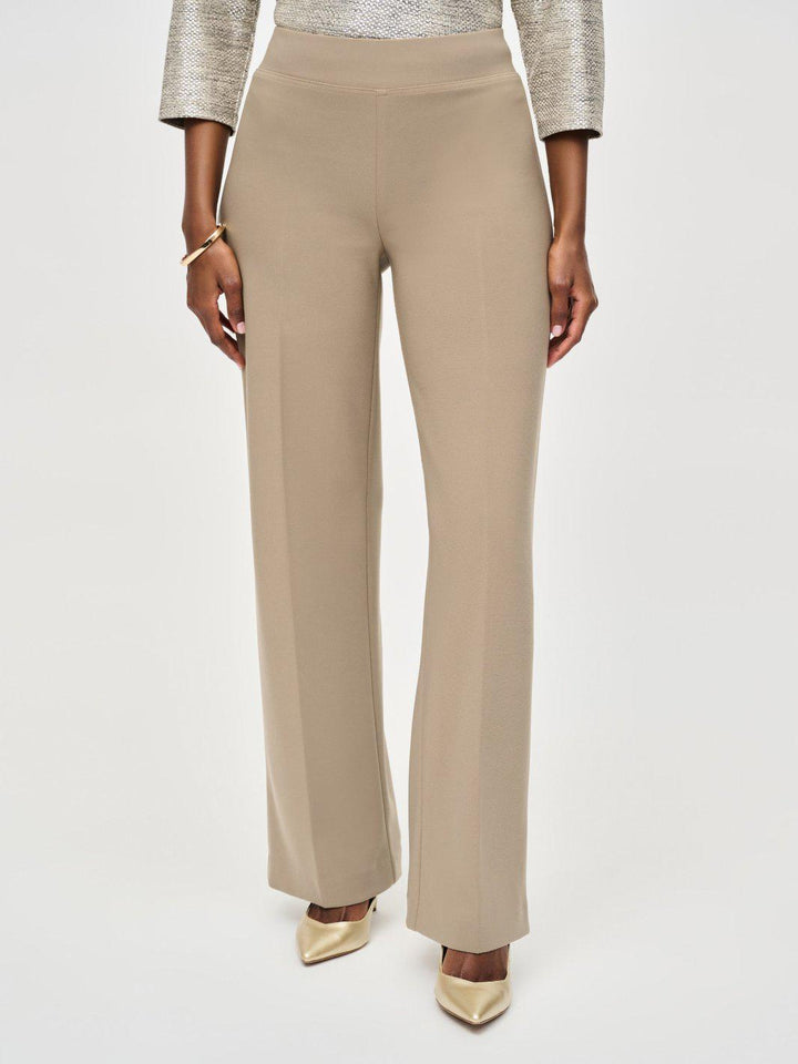 Joseph Ribkoff Wide Leg Trousers In Beige - 153088F24-Nicola Ross