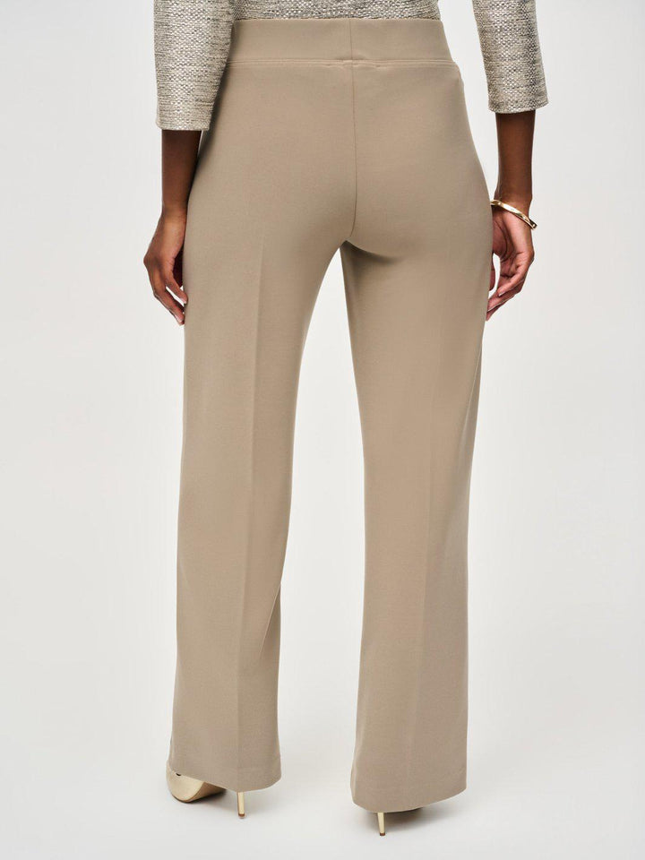 Joseph Ribkoff Wide Leg Trousers In Beige - 153088F24-Nicola Ross