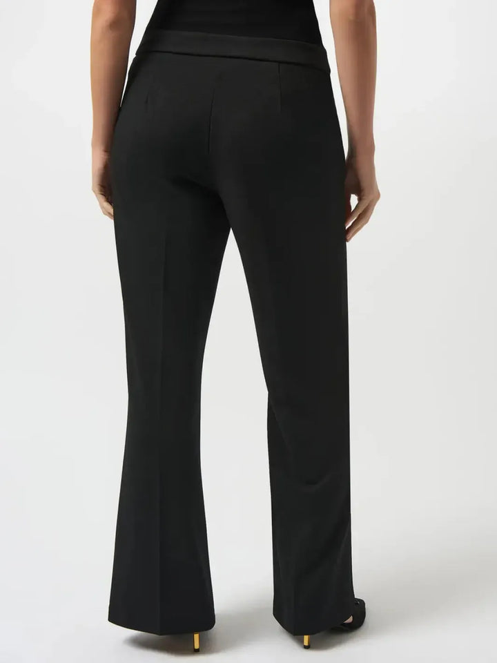 Joseph Ribkoff Wide Leg Trousers In Black 253073-Nicola Ross