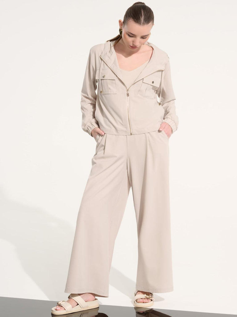 Joseph Ribkoff Wide Leg Trousers In Moonstone 262622 – Nicola Ross