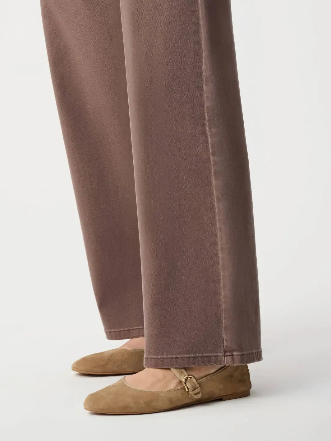 Joseph Ribkoff Wide-leg Jean In Mink 251968F26-Nicola Ross
