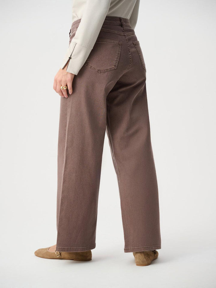 Joseph Ribkoff Wide-leg Jean In Mink 251968F26-Nicola Ross