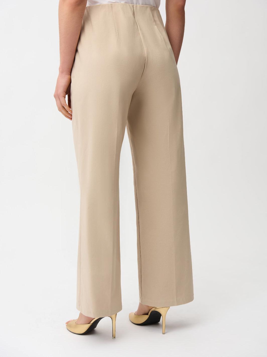 Joseph Ribkoff Wide-leg Trousers In Beige 261040-Nicola Ross