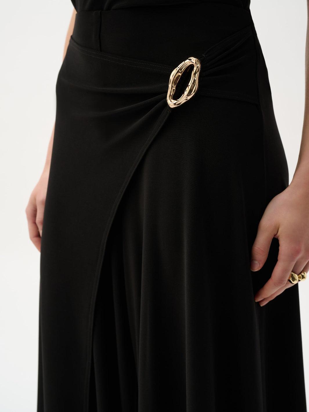 Joseph Ribkoff Wide-leg Trousers In Black 262150-Nicola Ross