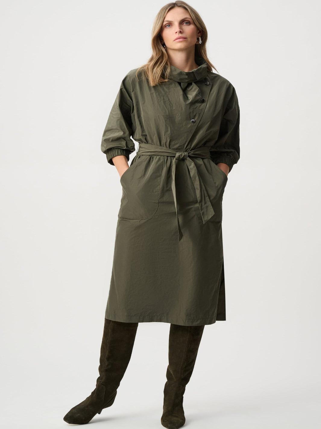 Joseph Utility Dress In Avocado 263182-Nicola Ross
