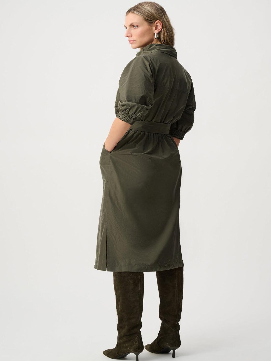 Joseph Utility Dress In Avocado 263182-Nicola Ross