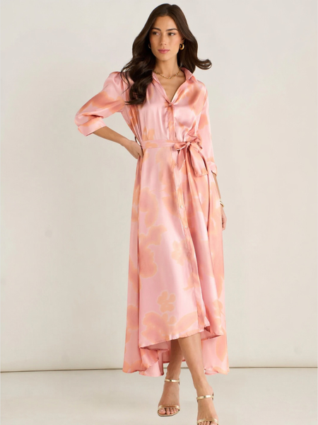 open lace back dress Women's Azure A-Line Fringed Tweed Mini Dress XS/S/M/L/XL/Customize Pale Pink Mean Blvd Pale Pink / S main image 0