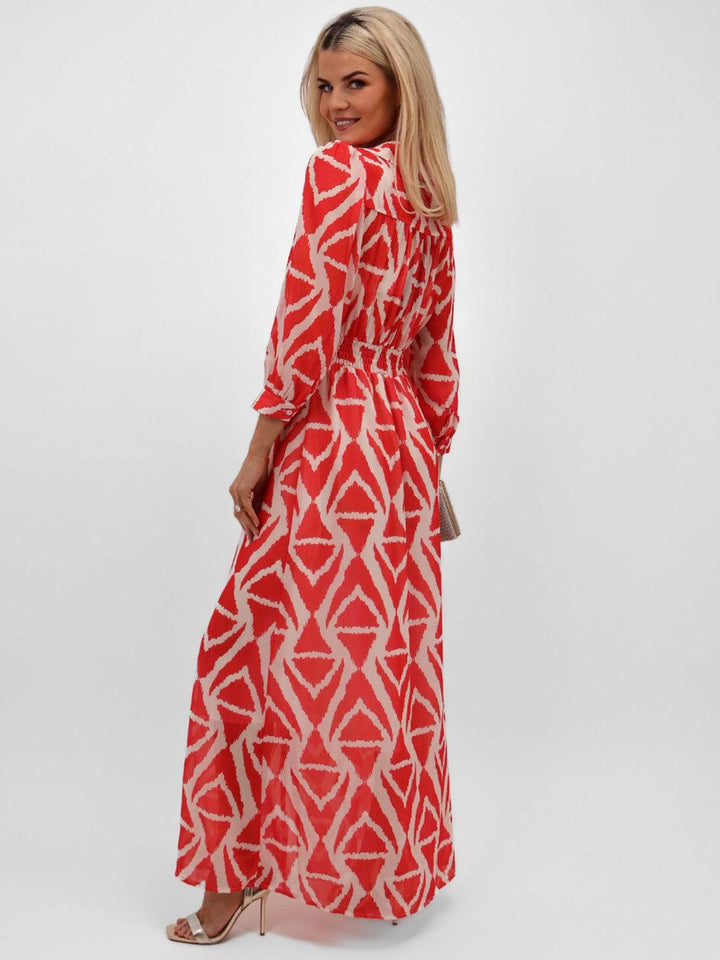 Kate & Pippa Carrie Dress In Orange-Nicola Ross