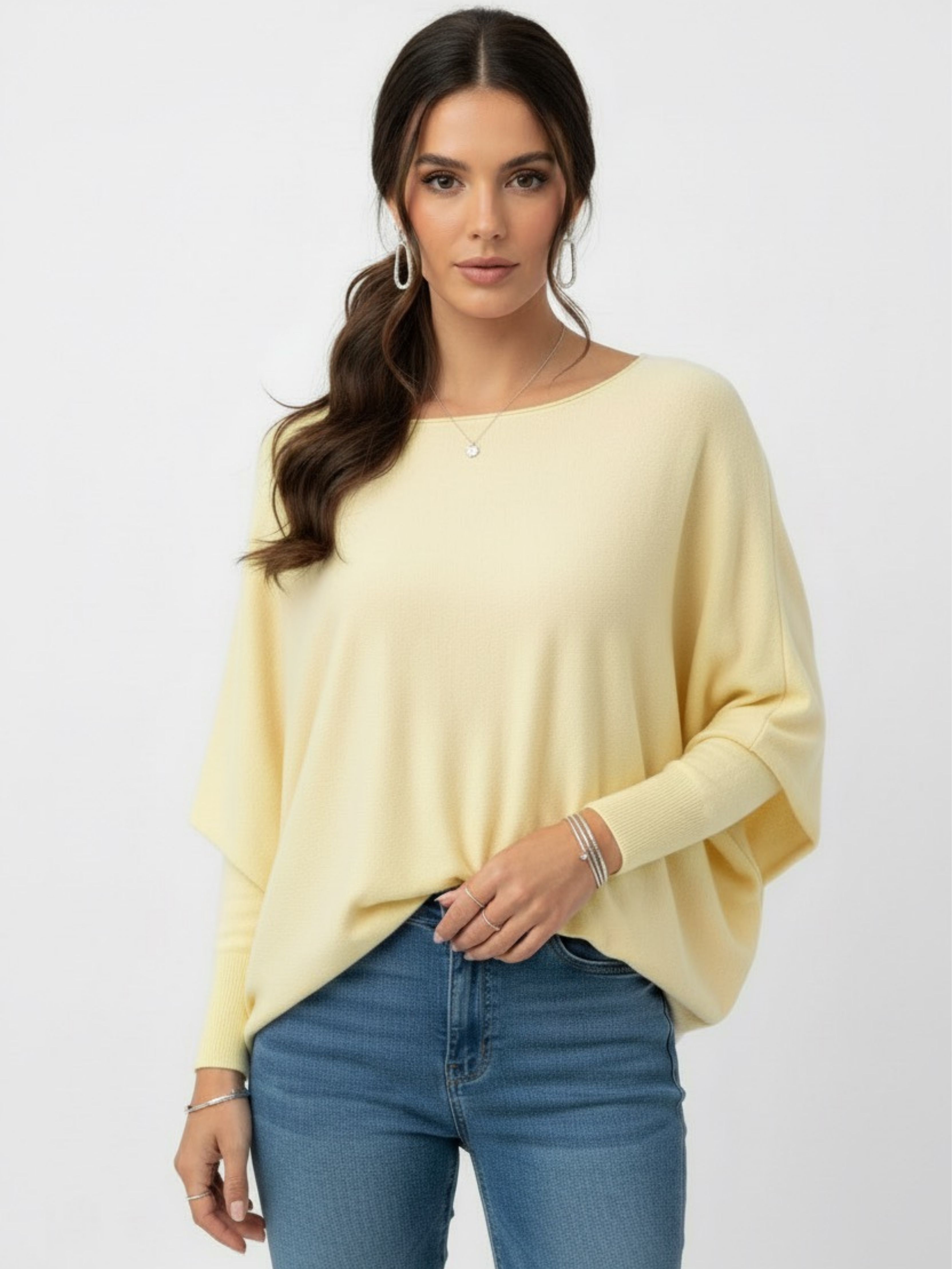 Kate & Pippa Farfalla Knit in Lemon-Nicola Ross