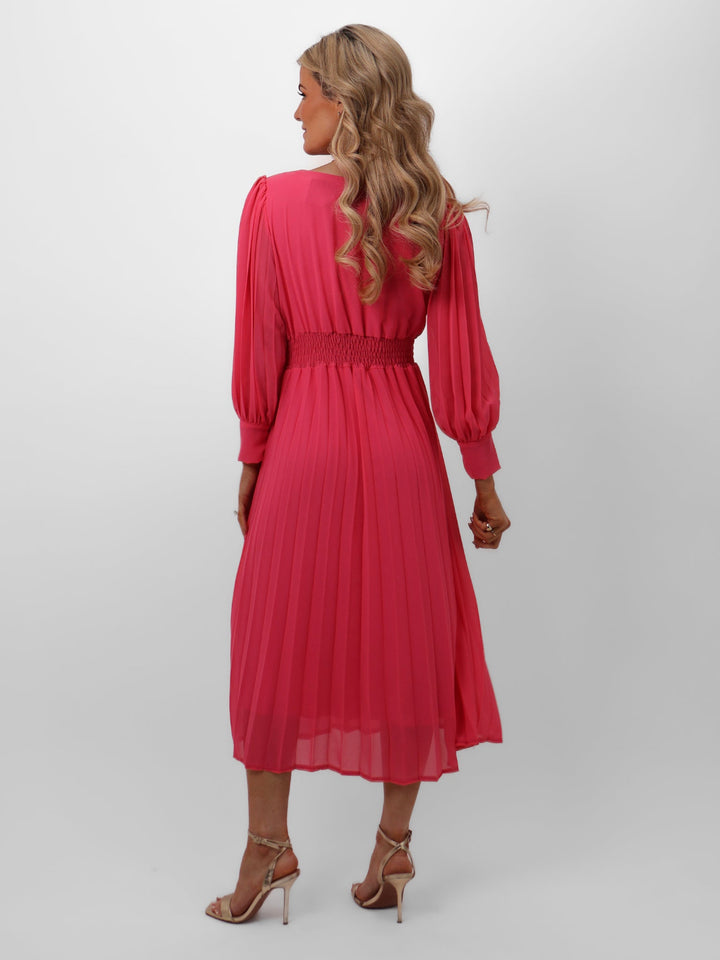 Kate & Pippa Hannah Dress In Pink-Nicola Ross
