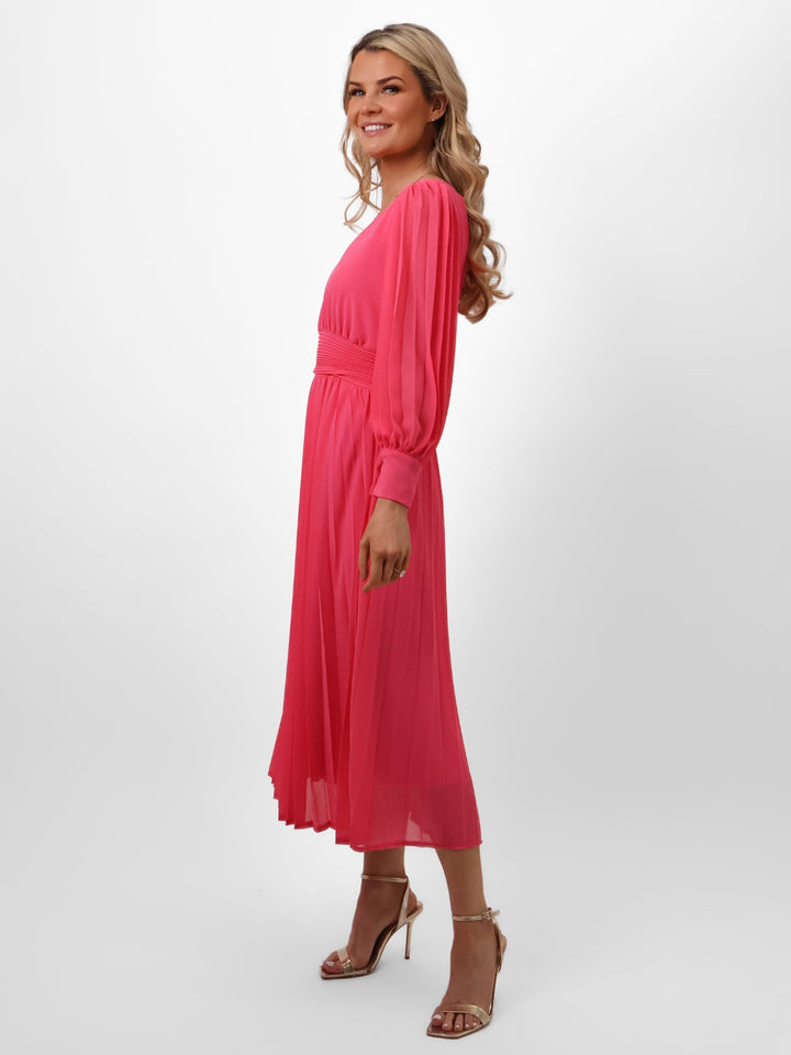 Kate & Pippa Hannah Dress In Pink-Nicola Ross
