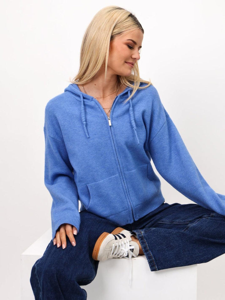 Kate & Pippa Hope Jumper In Blue-Nicola Ross