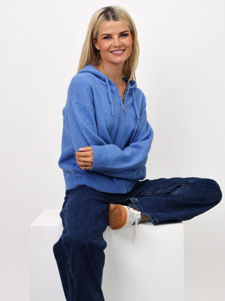 Kate & Pippa Hope Jumper In Blue-Nicola Ross