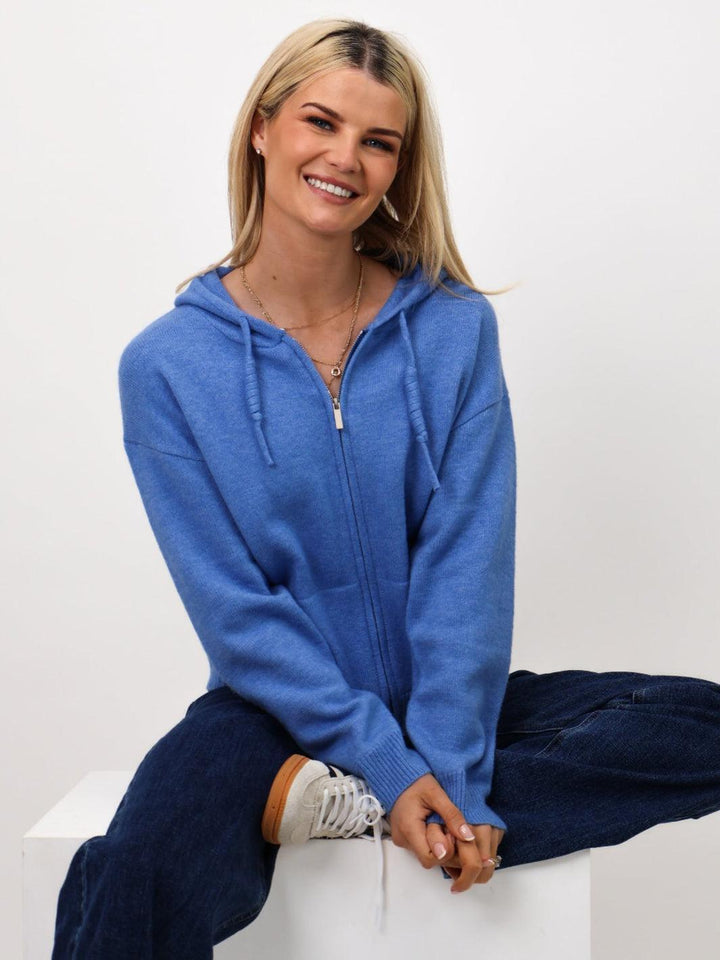 Kate & Pippa Hope Jumper In Blue-Nicola Ross