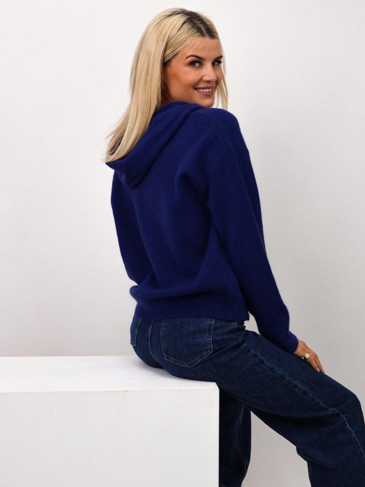 Kate & Pippa Hope Jumper In Navy-Nicola Ross