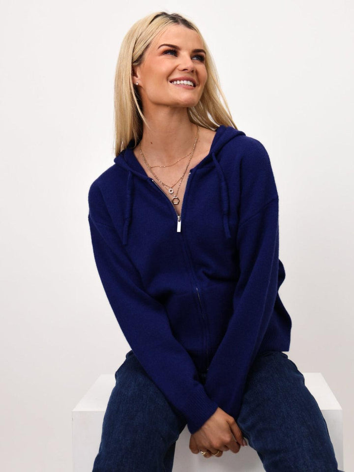 Kate & Pippa Hope Jumper In Navy-Nicola Ross