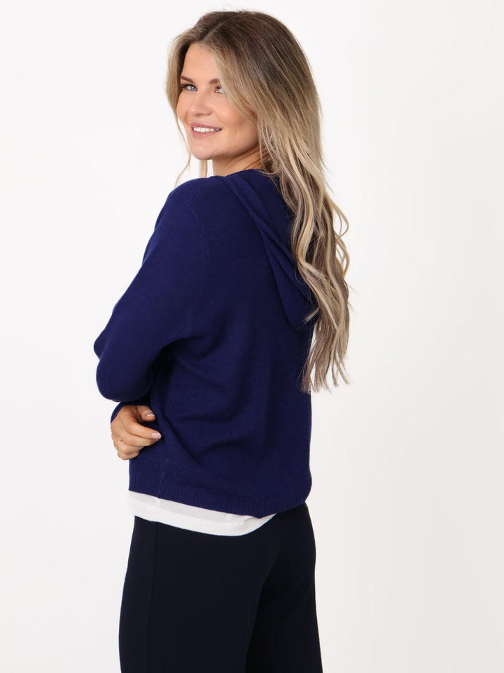 Kate & Pippa Juno Jumper In Navy-Nicola Ross