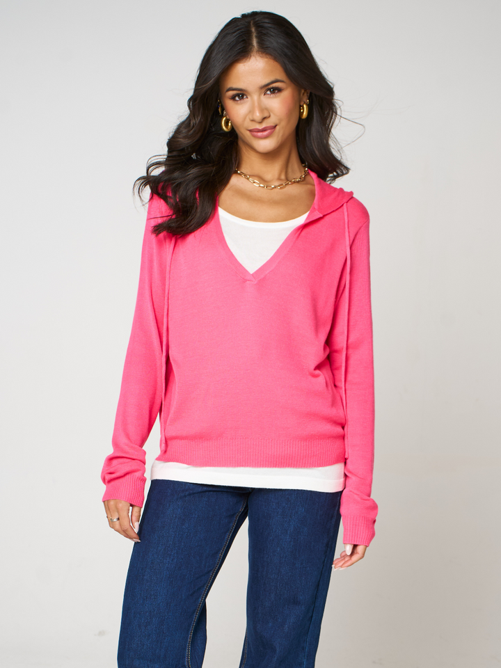 Kate & Pippa Juno Jumper In Pink-Nicola Ross