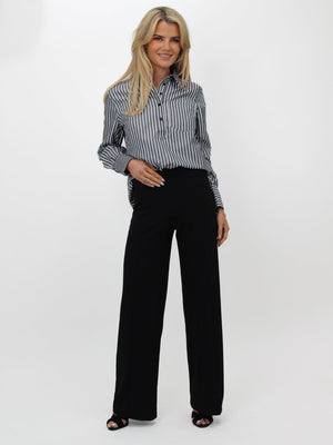 Kate & Pippa Lulu High Waist Trousers In Black-Nicola Ross