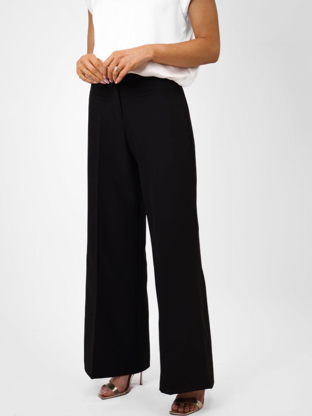 Kate & Pippa Napoli Trousers In Black-Nicola Ross