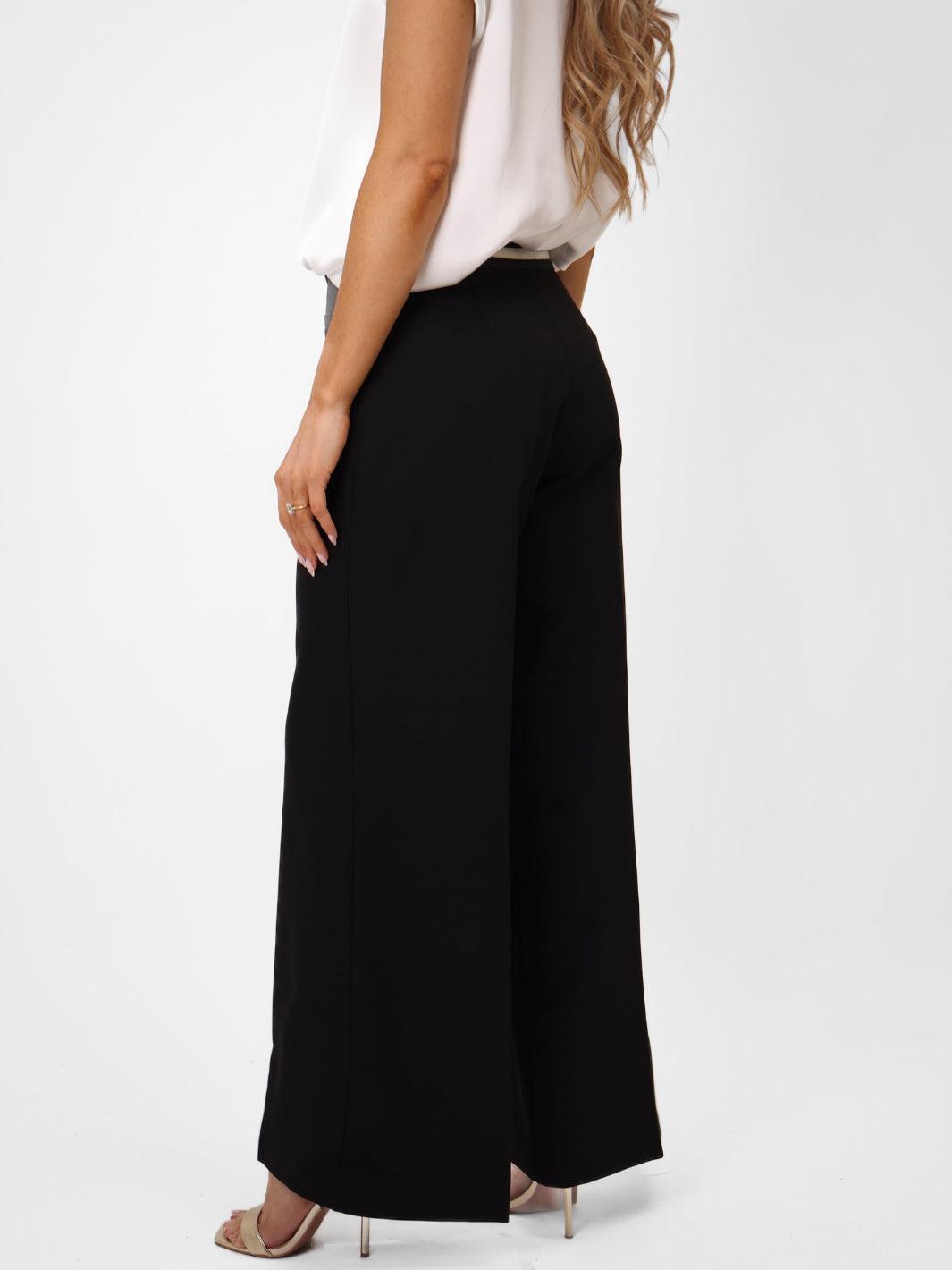 Kate & Pippa Napoli Trousers In Black-Nicola Ross