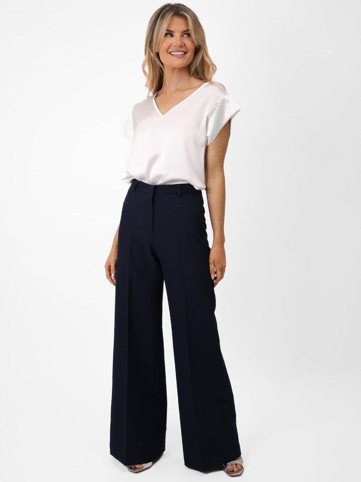 Kate & Pippa Napoli Trousers In Navy-Nicola Ross