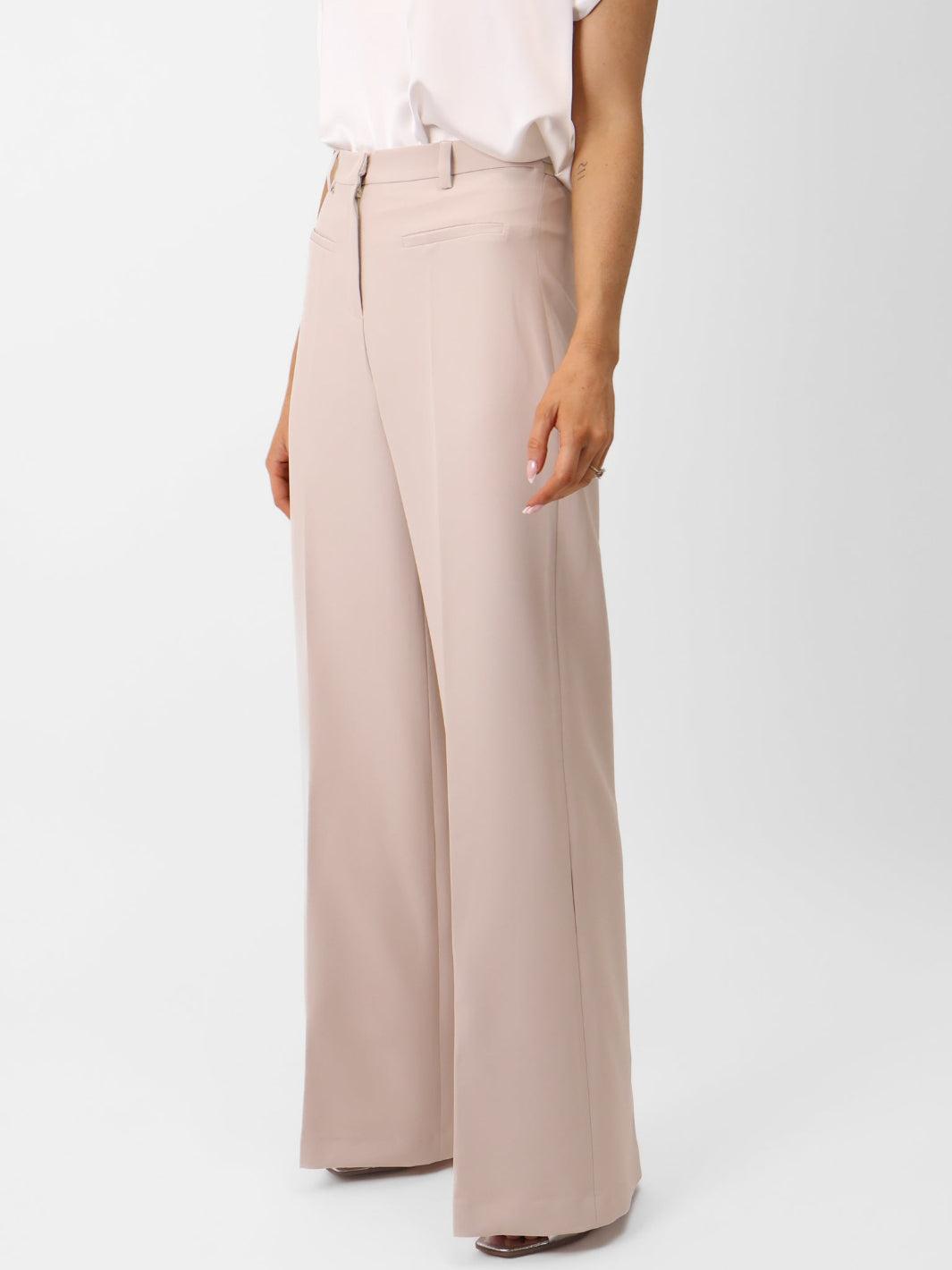 Kate & Pippa Napoli Trousers In Stone-Nicola Ross