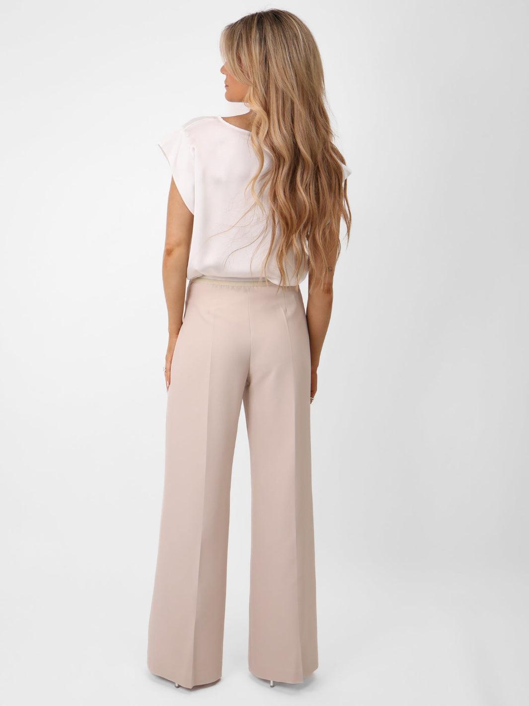 Kate & Pippa Napoli Trousers In Stone-Nicola Ross