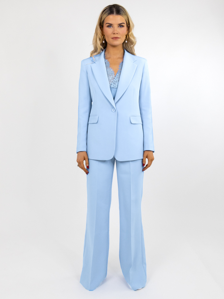 Kate & Pippa Palermo Trousers In Blue-Nicola Ross