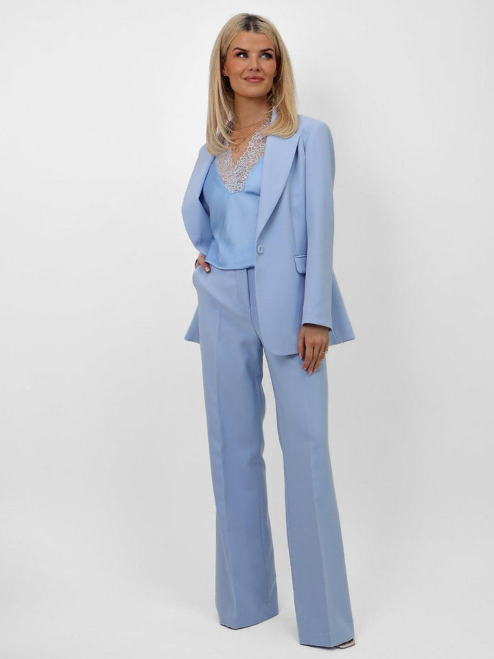 Kate & Pippa Palermo Trousers In Sky Blue-Nicola Ross