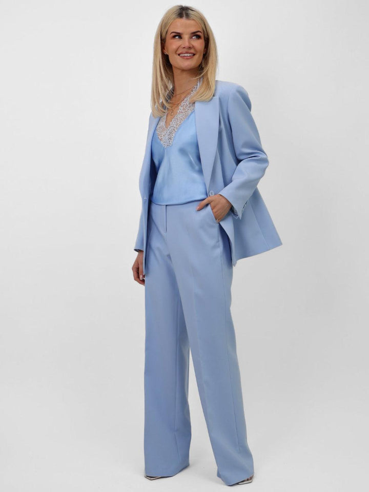 Kate & Pippa Palermo Trousers In Sky Blue-Nicola Ross
