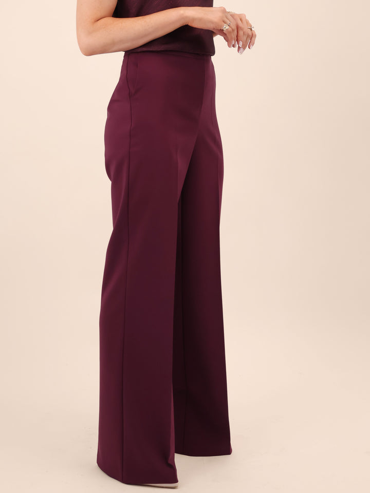 Kate & Pippa Palermo Trousers In Mulberry-Nicola Ross