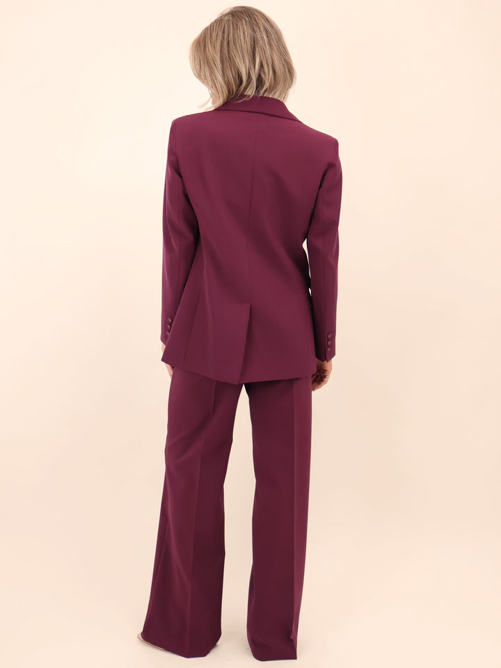 Kate & Pippa Palermo Trousers In Mulberry-Nicola Ross