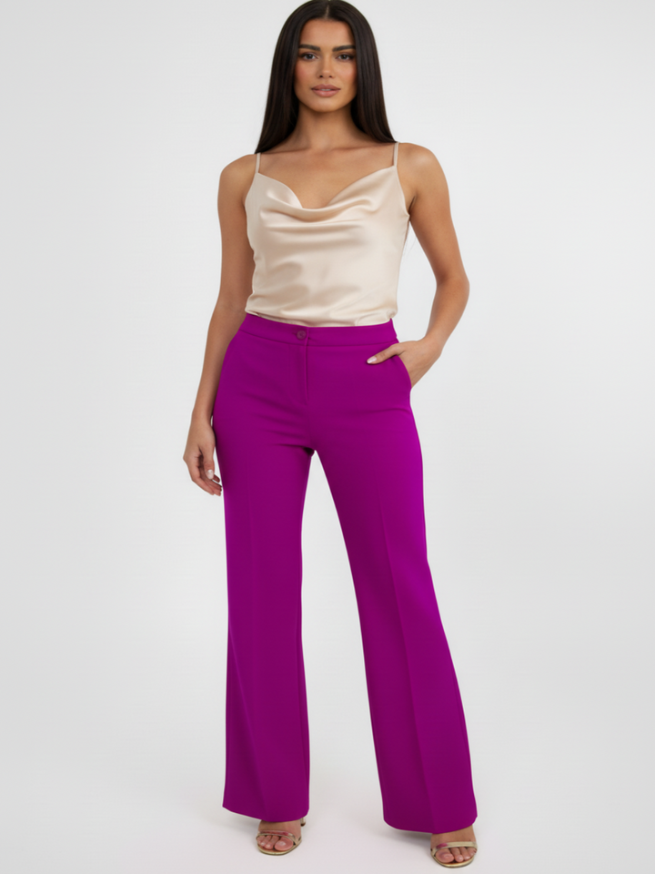 Kate & Pippa Palermo Trousers In Pink-Nicola Ross