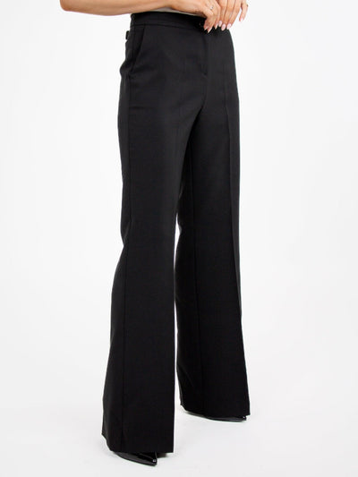 Kate & Pippa Palermo Wide Leg Trousers In Black-Nicola Ross