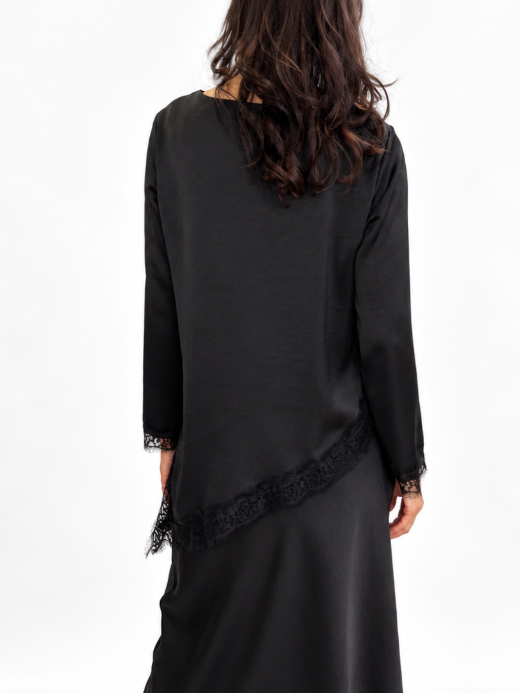 Kate & Pippa Penny Top In Black-Nicola Ross