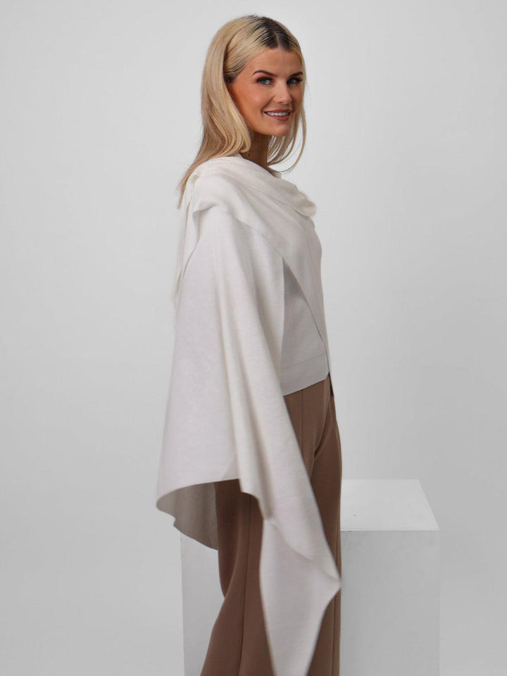 Kate & Pippa Sandi Wrap In White ( Pre-Order Dispatch 19/03 )-Nicola Ross