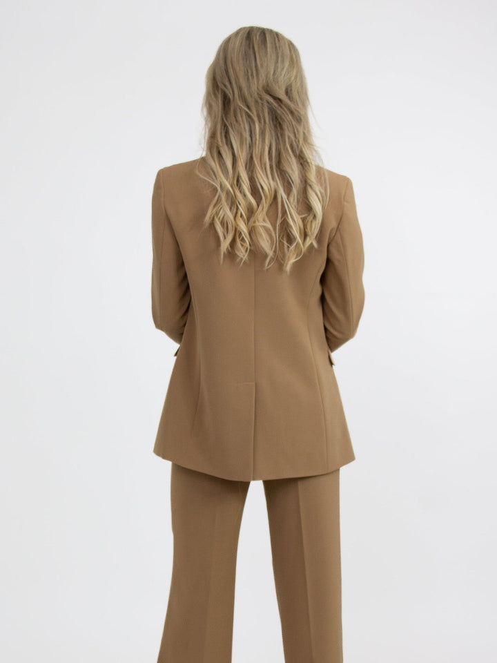 Kate & Pippa Sassari Blazer In Tan-Nicola Ross