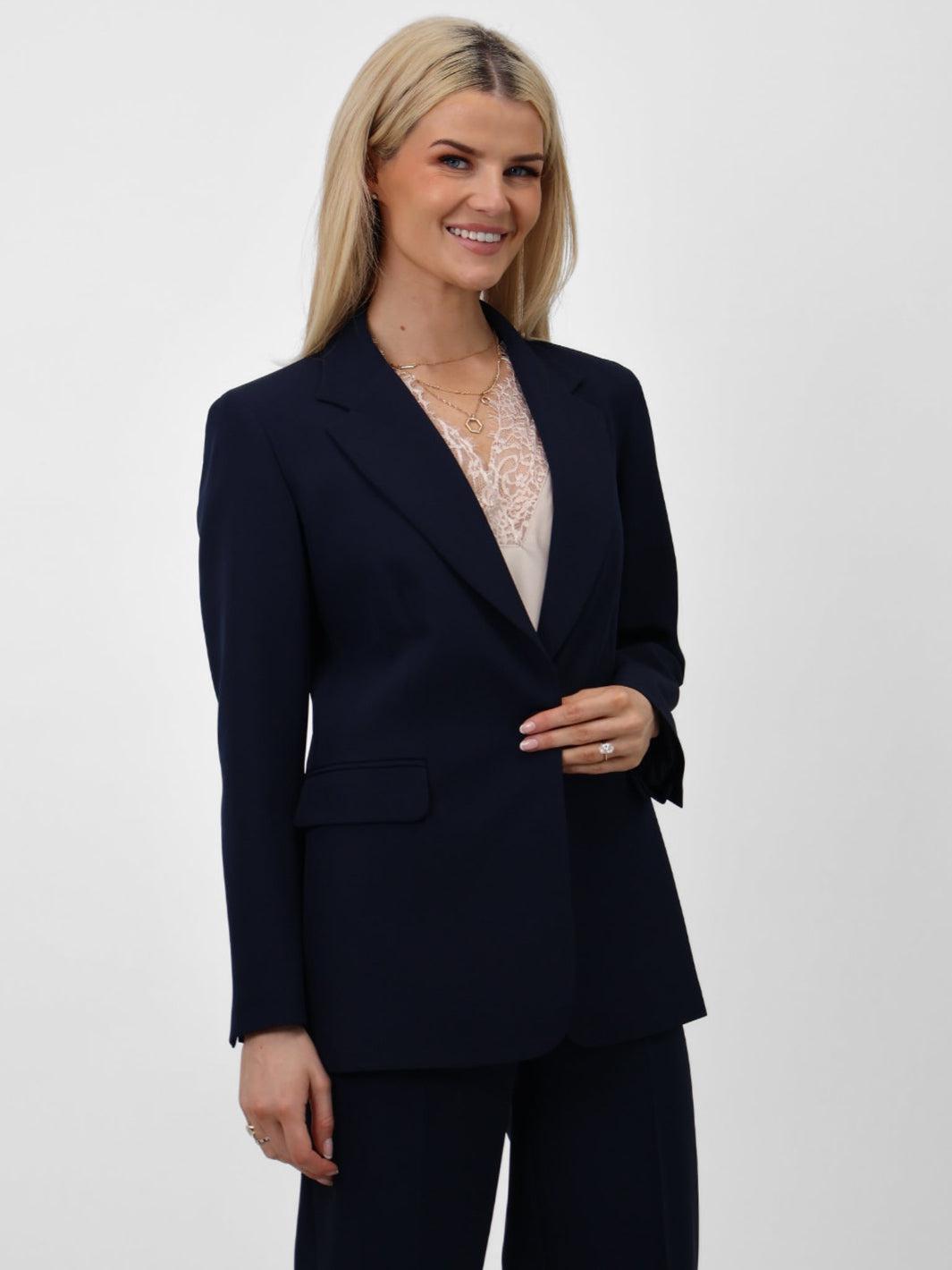 Kate & Pippa Sassari Blazer In Navy-Nicola Ross