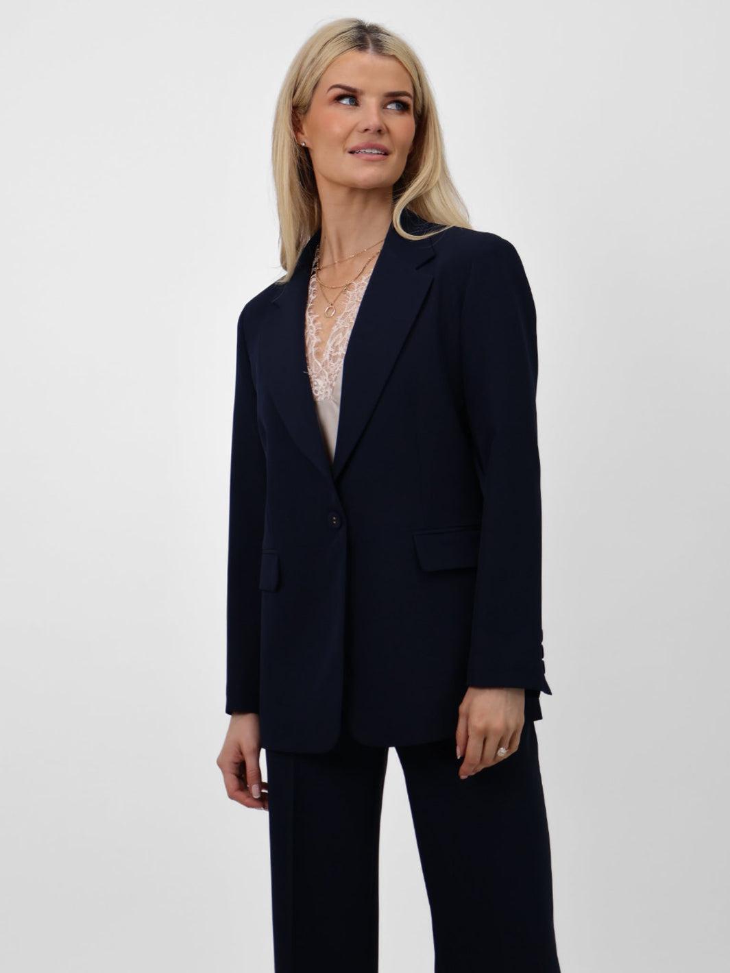Kate & Pippa Sassari Blazer In Navy-Nicola Ross