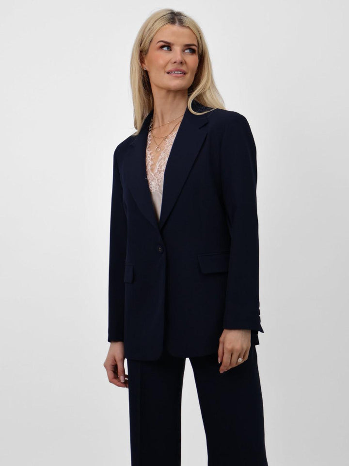 Kate & Pippa Sassari Blazer In Navy-Nicola Ross
