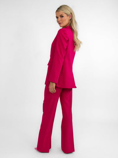 Kate & Pippa Sassari Blazer In Pink-Nicola Ross