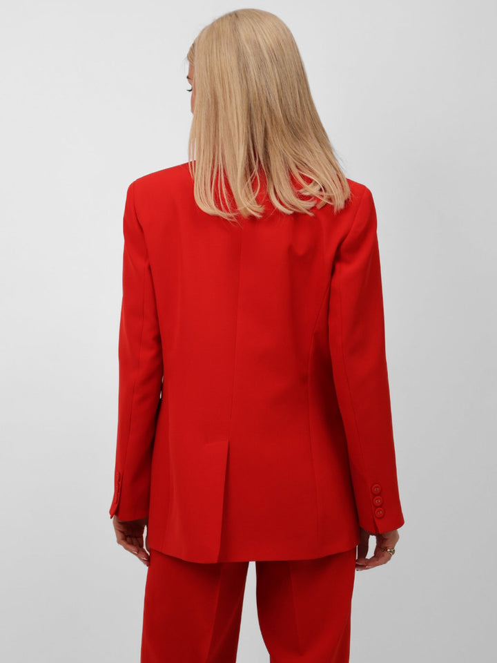 Kate & Pippa Sassari Blazer In Red-Nicola Ross