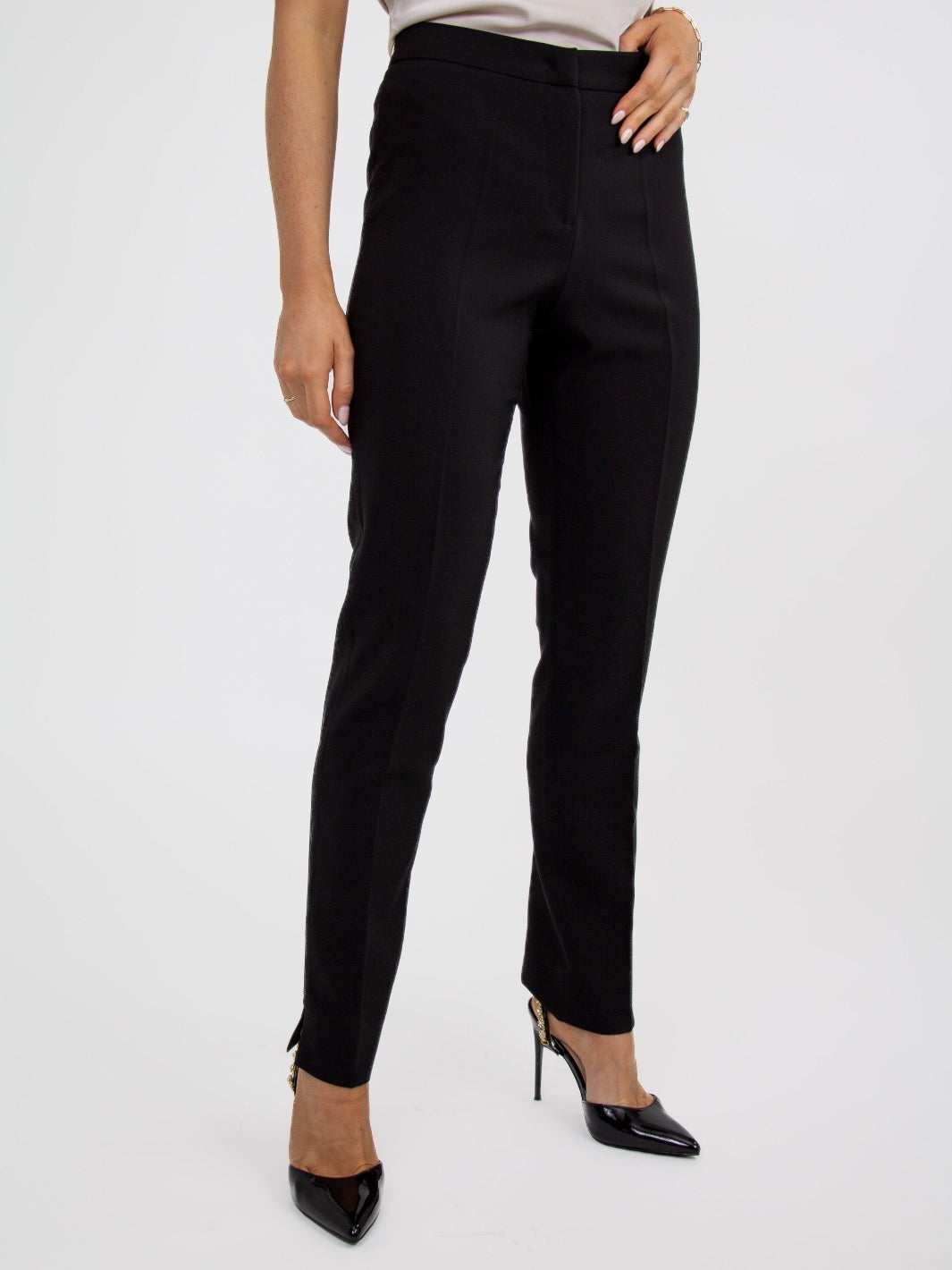 Kate & Pippa Sorrento Trousers In Black-Nicola Ross