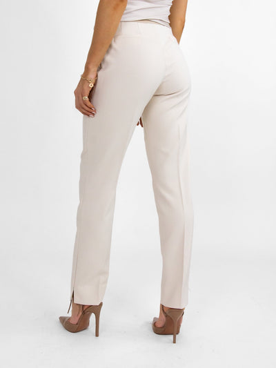 Kate & Pippa Sorrento Trousers In Cream-Nicola Ross