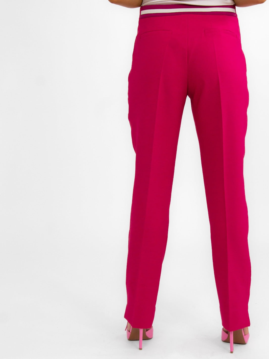 Kate & Pippa Sorrento Trousers In Pink-Nicola Ross